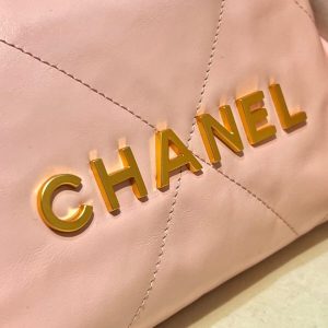 Replica CHANEL 23s Mini Garbage Bag Pink 6 Replica CHANEL 23s Mini Garbage Bag Pink - 1:1 designer replica handbag