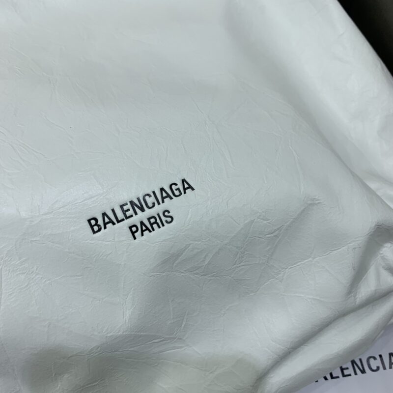 Replica Balenciaga Crush Small Tote White 5 Replica Balenciaga Crush Small Tote White - premium 1:1 fake handbag model