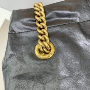 Replica Balenciaga Crush Small Tote Black - premium 1:1 fake handbag model