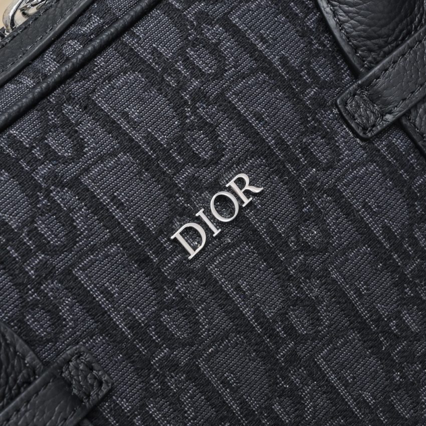 Replica Dior Oblique Briefcase Black 4 Replica Dior Oblique Briefcase Black - ultra-realistic fake designer tote