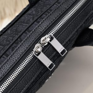 Replica Dior Oblique Briefcase Black 3 Replica Dior Oblique Briefcase Black - elite superclone designer purse