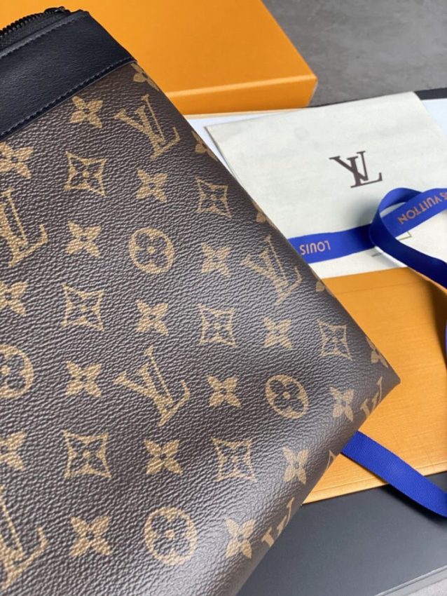 Replica Louis Vuitton To Go Pochette Brown 8 Replica Louis Vuitton To Go Pochette Brown - realistic designer-inspired fake bag