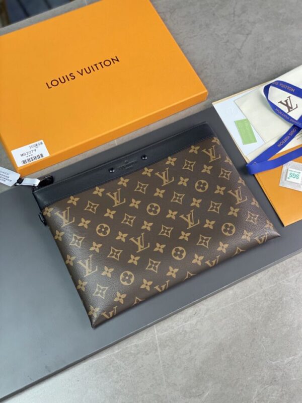 Replica Louis Vuitton To Go Pochette Brown 9 Replica Louis Vuitton To Go Pochette Brown - elite superclone designer purse