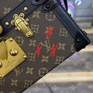 Replica Louis Vuitton Petite Malle Dark Brown 6 Replica Louis Vuitton Petite Malle Dark Brown - top-rated replica designer bag