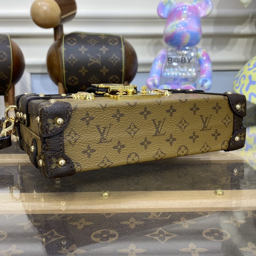 Replica Louis Vuitton Petite Malle Brown 3 Replica Louis Vuitton Petite Malle Brown - high-quality designer bag clone