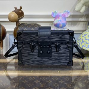 Replica Louis Vuitton Petite Malle Full Black 1 Replica Louis Vuitton Petite Malle Full Black - top-rated replica designer bag