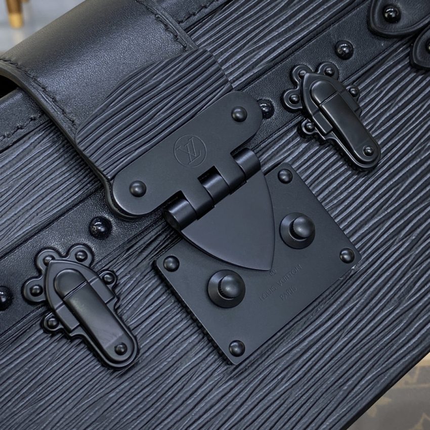 Replica Louis Vuitton Petite Malle Full Black 4 Replica Louis Vuitton Petite Malle Full Black - premium-grade designer purse dupe