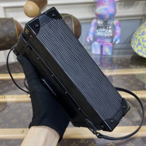 Replica Louis Vuitton Petite Malle Full Black 3 Replica Louis Vuitton Petite Malle Full Black - best quality luxury bag dupe