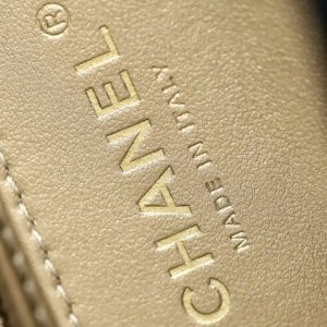 Replica CHANEL CF 17cm Golden Ball Black 4 Replica CHANEL CF 17cm Golden Ball Black - premium 1:1 fake handbag model