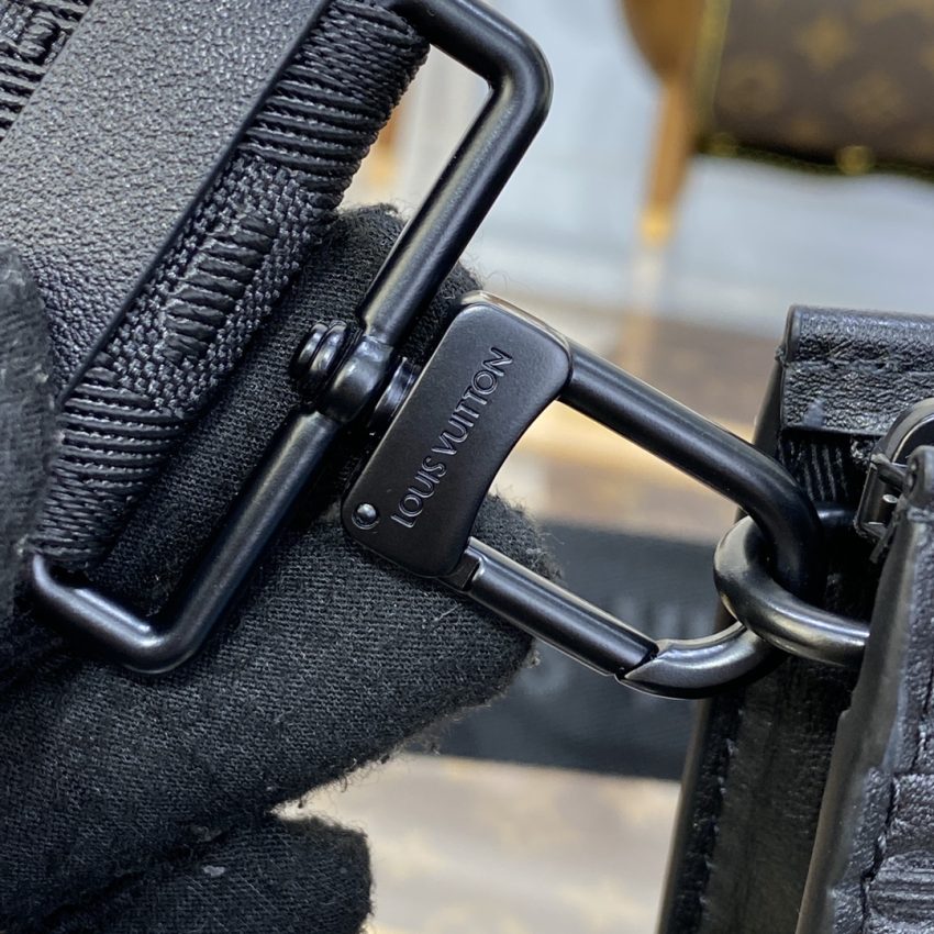 Replica Louis Vuitton Gaston Wearable Wallet Black 6 Replica Louis Vuitton Gaston Wearable Wallet Black - premium 1:1 fake handbag model