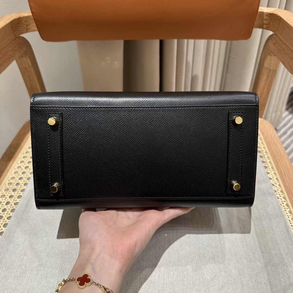 Replica Hermes Birkin Epsom Black Noir Gold 3 Replica Hermes Birkin Epsom Black Noir Gold - high-quality designer bag clone