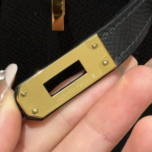 Replica Hermes Birkin Epsom Black Noir Gold 7 Replica Hermes Birkin Epsom Black Noir Gold - best-selling designer handbag dupe