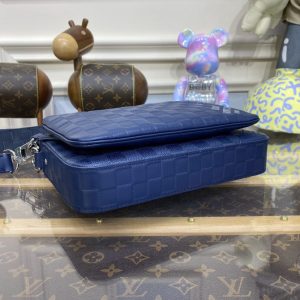Replica Louis Vuitton Trio Messenger Blue Grid 9 Replica Louis Vuitton Trio Messenger Blue Grid - top-tier luxury replica shoulder bag