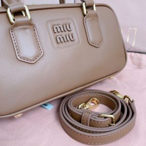 Replica Miu Miu Arcadie Small Full Brown 4 Replica Miu Miu Arcadie Small Full Brown - high-quality designer bag clone
