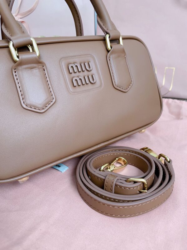 Replica Miu Miu Arcadie Small Full Brown 4 Replica Miu Miu Arcadie Small Full Brown - high-quality designer bag clone
