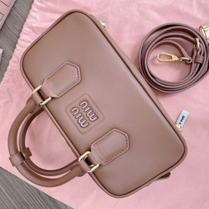 Replica Miu Miu Arcadie Small Full Brown 6 Replica Miu Miu Arcadie Small Full Brown - near-authentic luxury replica handbag