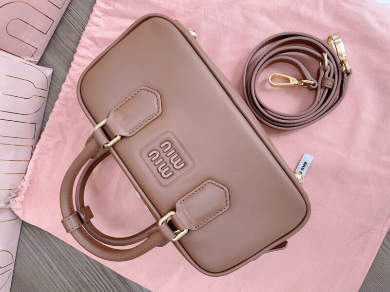 Replica Miu Miu Arcadie Small Full Brown 6 Replica Miu Miu Arcadie Small Full Brown - near-authentic luxury replica handbag
