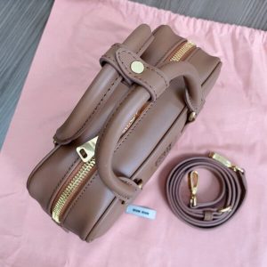 Replica Miu Miu Arcadie Small Full Brown 7 Replica Miu Miu Arcadie Small Full Brown - authentic-look luxury purse replica