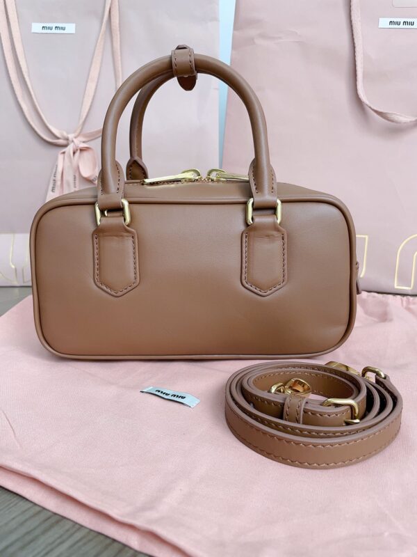 Replica Miu Miu Arcadie Small Full Brown 9 Replica Miu Miu Arcadie Small Full Brown - top-tier luxury replica shoulder bag