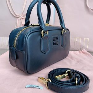 Replica Miu Miu Arcadie Small Full Black 3 Replica Miu Miu Arcadie Small Full Black - authentic-look luxury purse replica
