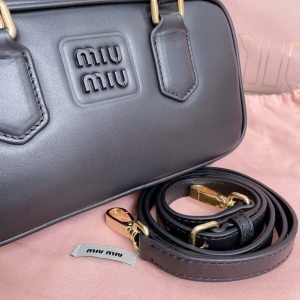 Replica Miu Miu Arcadie Small Full Black 4 Replica Miu Miu Arcadie Small Full Black - premium-grade designer purse dupe