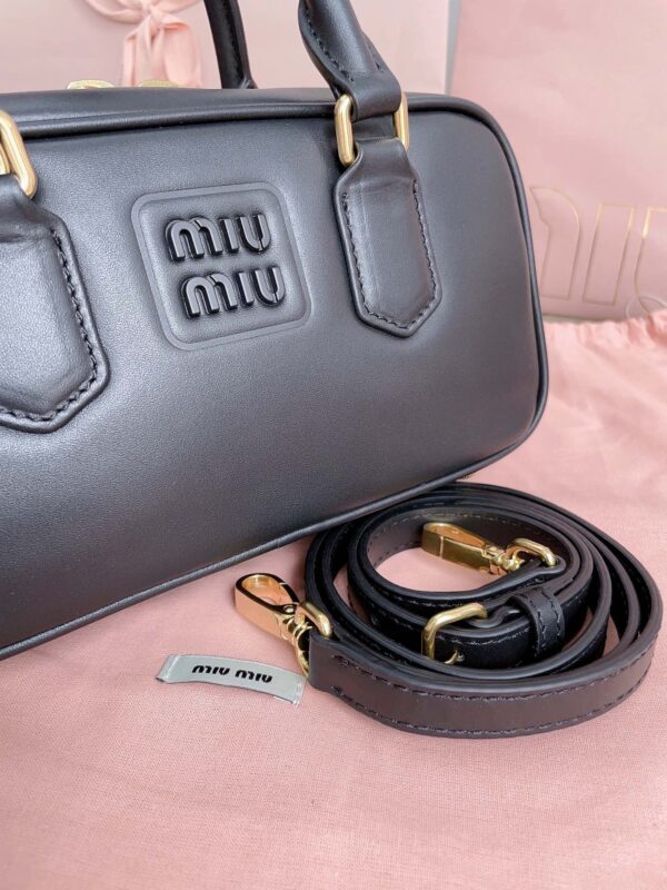 Replica Miu Miu Arcadie Small Full Black 4 Replica Miu Miu Arcadie Small Full Black - premium-grade designer purse dupe