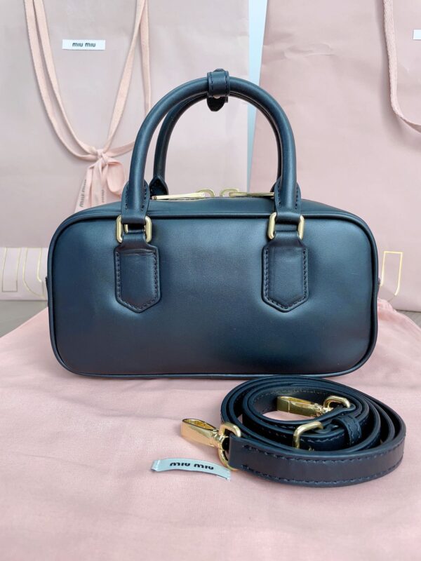 Replica Miu Miu Arcadie Small Full Black 5 Replica Miu Miu Arcadie Small Full Black - ultra-realistic fake designer tote