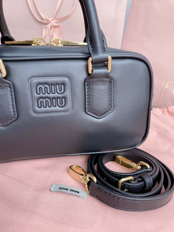 Replica Miu Miu Arcadie Small Full Black 2 Replica Miu Miu Arcadie Small Full Black - best quality luxury bag dupe