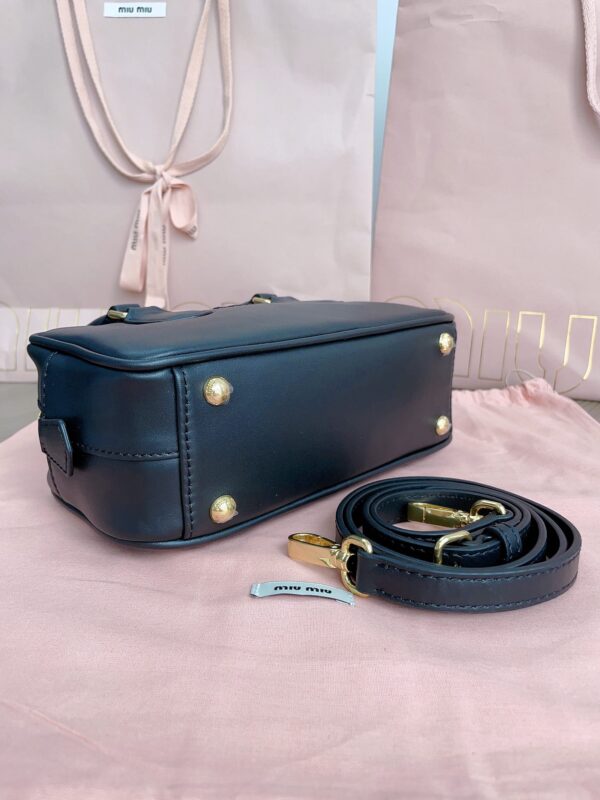 Replica Miu Miu Arcadie Small Full Black 8 Replica Miu Miu Arcadie Small Full Black - near-authentic luxury replica handbag