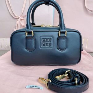 Replica Miu Miu Arcadie Small Full Black 1 Replica Miu Miu Arcadie Small Full Black - near-authentic luxury replica handbag