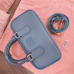 Replica Miu Miu Arcadie Small Full Blue 3 Replica Miu Miu Arcadie Small Full Blue - top-tier luxury replica shoulder bag