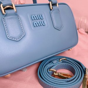 Replica Miu Miu Arcadie Small Full Blue 6 Replica Miu Miu Arcadie Small Full Blue - premium 1:1 fake handbag model