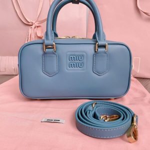 Replica Miu Miu Arcadie Small Full Blue 1 Replica Miu Miu Arcadie Small Full Blue - near-authentic luxury replica handbag