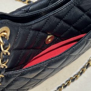 Replica CHANEL 23c Hobo Small Black 7 Replica CHANEL 23c Hobo Small Black - best quality luxury bag dupe