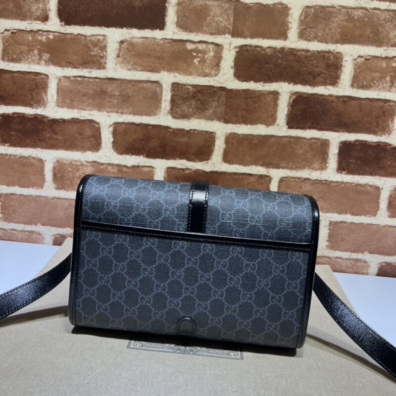 Replica Gucci GG messenger Black Canvas 9 Replica Gucci GG messenger Black Canvas - high-end fake designer purse