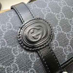 Replica Gucci GG messenger Black Canvas 7 Replica Gucci GG messenger Black Canvas - top-rated replica designer bag
