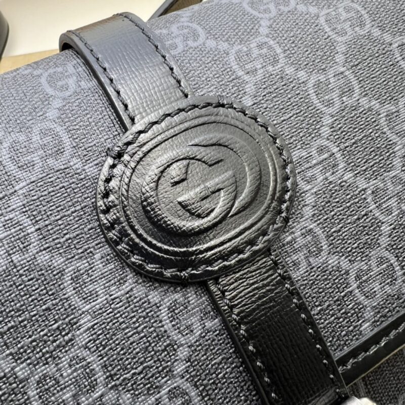 Replica Gucci GG messenger Black Canvas 7 Replica Gucci GG messenger Black Canvas - top-rated replica designer bag