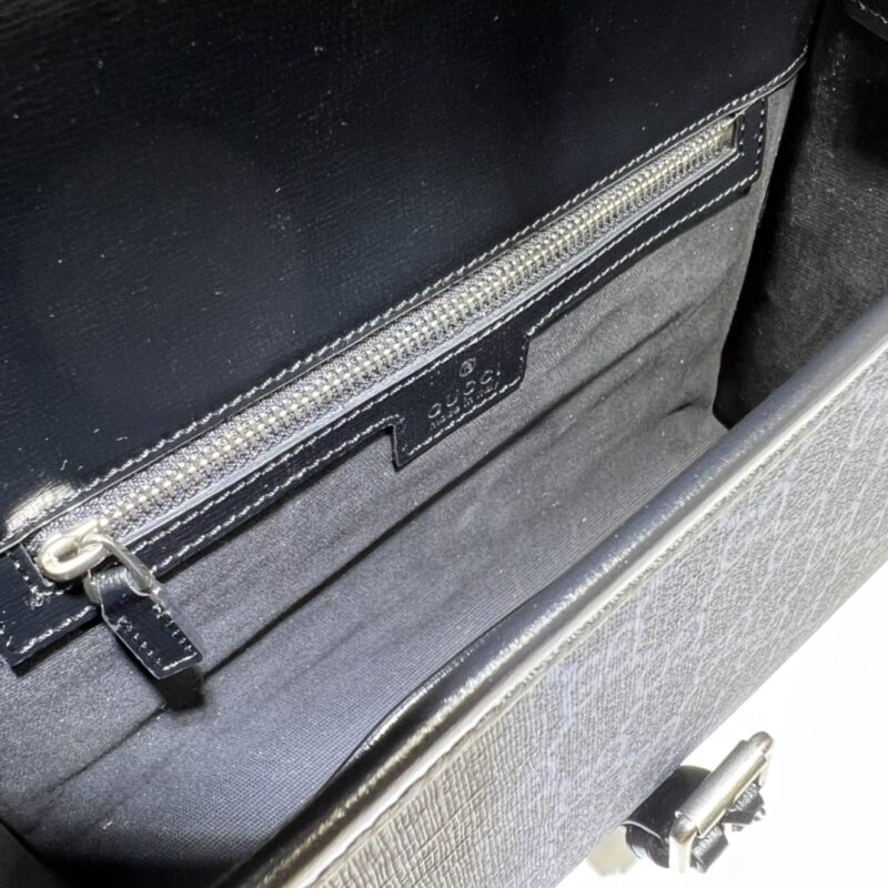 Replica Gucci GG messenger Black Canvas 8 Replica Gucci GG messenger Black Canvas - authentic-look luxury purse replica