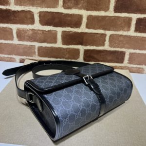 Replica Gucci GG messenger Black Canvas 2 Replica Gucci GG messenger Black Canvas - elite superclone designer purse