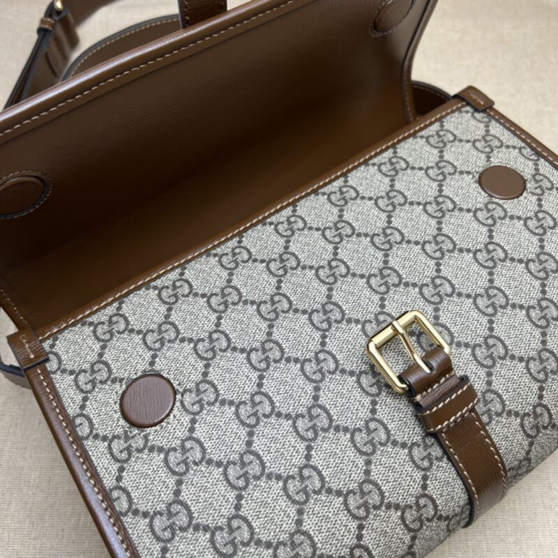 Replica Gucci GG messenger Beige Canvas 2 Replica Gucci GG messenger Beige Canvas - authentic-look luxury purse replica