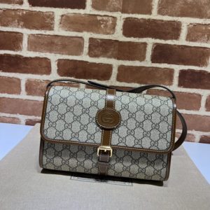 Replica Gucci GG messenger Beige Canvas 5 Replica Gucci GG messenger Beige Canvas - near-authentic luxury replica handbag