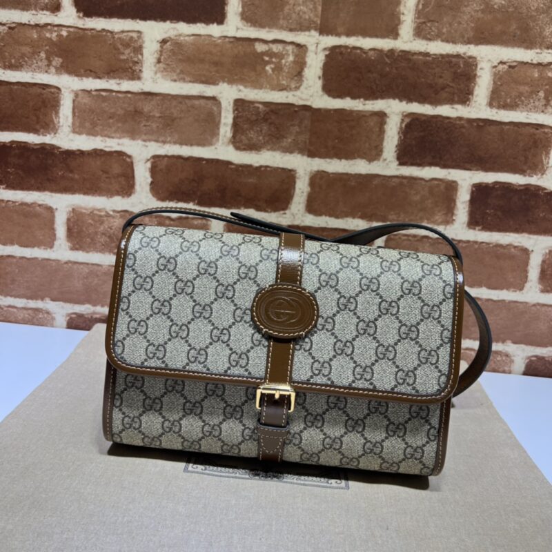 Replica Gucci GG messenger Beige Canvas 5 Replica Gucci GG messenger Beige Canvas - near-authentic luxury replica handbag