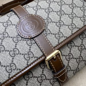 Replica Gucci GG messenger Beige Canvas 8 Replica Gucci GG messenger Beige Canvas - premium 1:1 fake handbag model