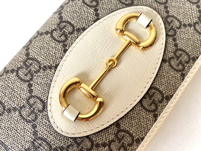 Replica Gucci Horsbet Chain Clutch White 8 Replica Gucci Horsbet Chain Clutch White - top-tier luxury replica shoulder bag