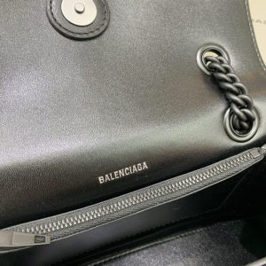 Replica Balenciaga Crush Small Full Black 2.0 5 Replica Balenciaga Crush Small Full Black 2.0 - realistic designer-inspired fake bag