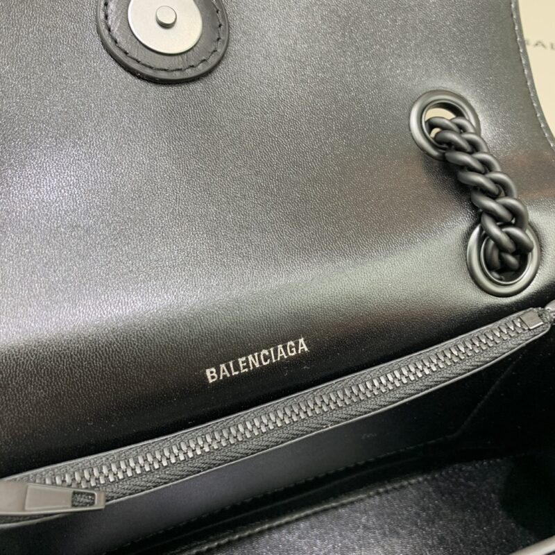 Replica Balenciaga Crush Small Full Black 2.0 5 Replica Balenciaga Crush Small Full Black 2.0 - realistic designer-inspired fake bag