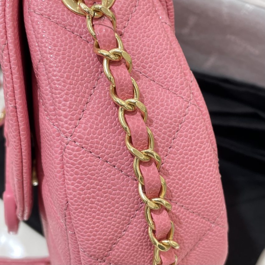 Replica CHANEL 23P Saddle Bag Pink 3 Replica CHANEL 23P Saddle Bag Pink - best-selling designer handbag dupe