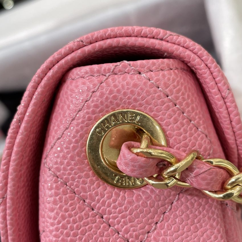 Replica CHANEL 23P Saddle Bag Pink 4 Replica CHANEL 23P Saddle Bag Pink - 1:1 designer replica handbag