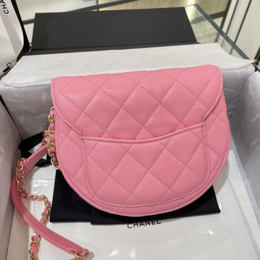 Replica CHANEL 23P Saddle Bag Pink 2 Replica CHANEL 23P Saddle Bag Pink - top-rated replica designer bag