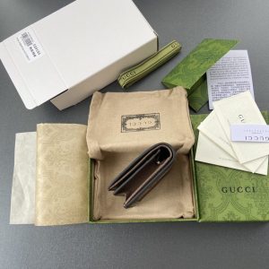 Replica Gucci Ophidia Compact Brown Wallet 3 Replica Gucci Ophidia Compact Brown Wallet - ultra-realistic fake designer tote